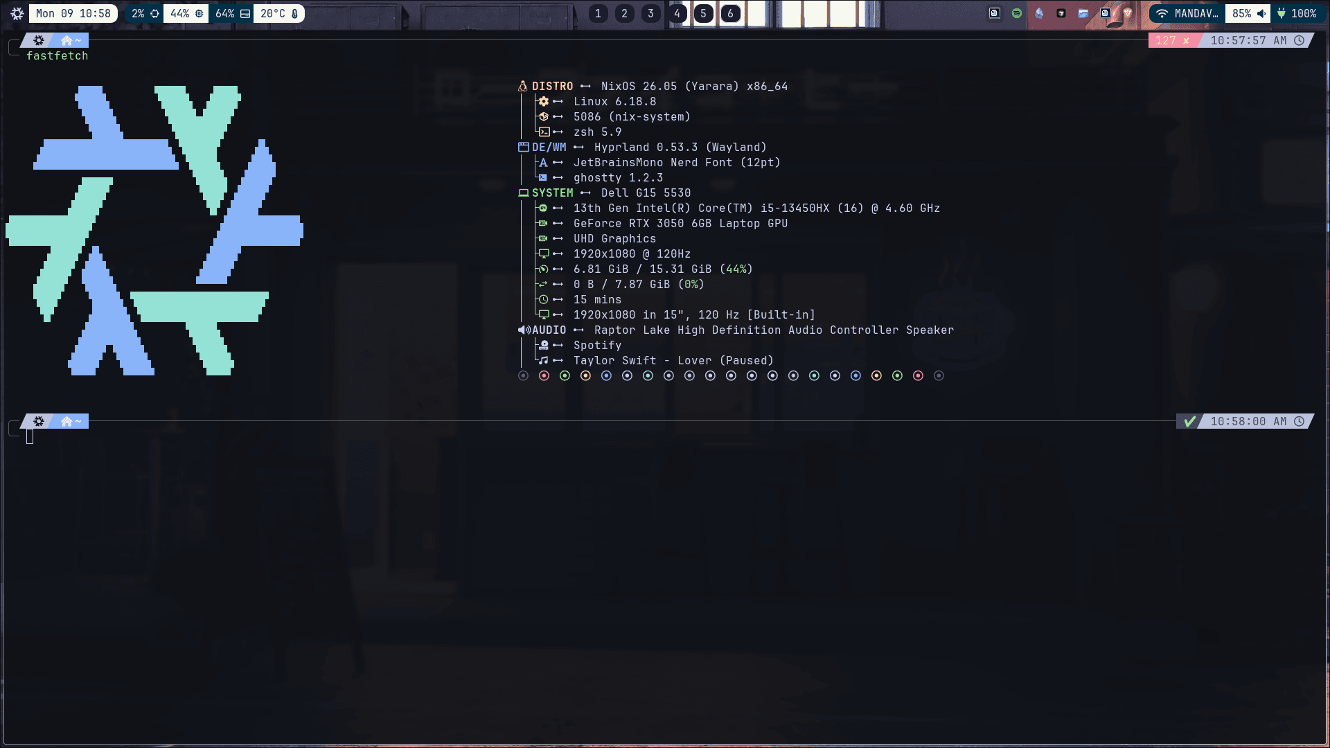 Fastfetch System Information